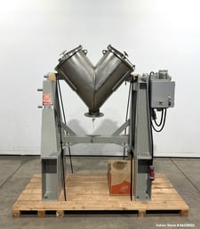 3 cu.ft. Patterson, V-Blender. 70 lbs./cu.ft., Stainless Steel