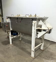 18 cu.ft. American Process, Ribbon Blender, Stainless Steel w/ Carbon Steel legs