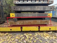 51" width x 65" L x 7" H T-Slotted Bolster Plate