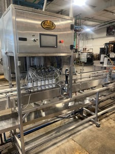 Abe #LinCan35, Complete Servo Canning System, 7 station, IP67, 35/65 CPM, 304 Stainless Steel