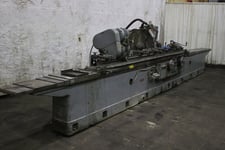 10" x 120" Cincinnati, plain cylindrical grinder, swivel table, automatic gap eliminator, pick feed, coolant