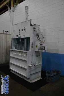 International Press & Shear #IVB606HD, baler, 60" x 30" x 48" bale, 60" x 26" feed opening, 1994