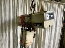 2 Ton, Coffing, electric chain hoist