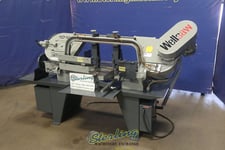 10" x 16" Wellsaw #1016, horizontal band saw, 1" x 0.035" x 138" blade, 50-275 SFPM, manual rite tension
