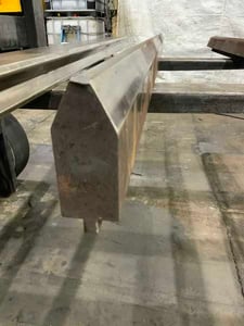 96" L, Custom male brake die, 2" die width, 4-3/4" die height, 1/2" tang