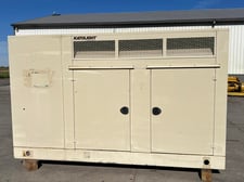 125 KW Kato #GM-8.1L, Natural gas or propane generator, sound attenuated enclosure, 8.1 liter GMC engine