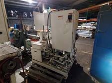 1.5" UFS United Feed Screws, cold feed rubber extruder, 20:1 L/D, 14.5:1 G/B ratio, forced lube system