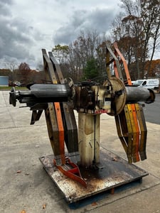 2500 lb. Littell #2512DDB, Double Ended Plain Stock Reel, S/N 95708, STK# 1636M