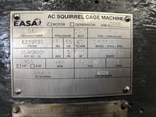 900 HP 1185 RPM General Electric, Frame 6339P30, weather protected enclosure type 1, VHS, vertical hollow