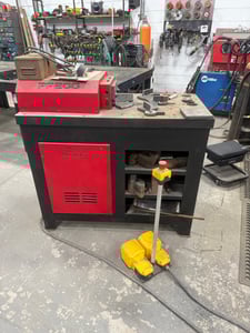 20 Ton, Nargesa #PP200, CNC Hydraulic Horizontal Press Brake, 23.6" x 46" Table, 9.8" Stroke, 3 HP, 1400 RPM