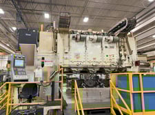 Cincinnati, 5-Axis CNC Gantry Profiler, 732" X, 124" Y, 28" Z, 3-Spindle, 70 HP, 7000 RPM, Fanuc 31iB5, 2017