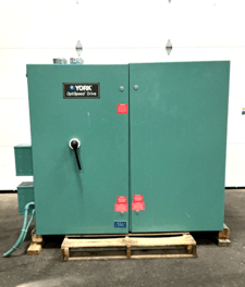 1049 HP York, TM-1100-KB12F-46D, Optispeed variable speed drive, 460 Volts