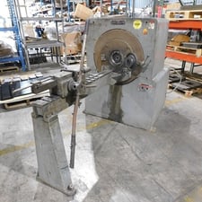 No. 433 Torrington, rotary swager, 2-die, 5/8" solid capacity, 2-1/4" tube capacity, 2-7/8" longest taper, 5
