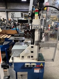 Nucoil, cnc computerized spring machin, with horizontal unwinder