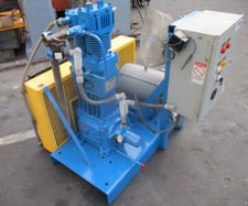 15 HP Hycomp #2AN10C-B21-ALMV9-20/15D, Boost Compressor, Nitrogen/Air/Gas Pressure Booster, 1760 RPM