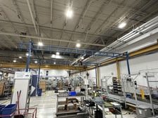 .5 Ton, Gorbel, Bridge Crane, 28'-0" L x 20'-8" width x 14'-7 1/2" H (Already Taken Down)