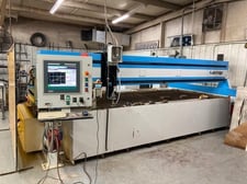 Jet Edge #MR513, CNC waterjet, 5' x 13', 50 HP, 55000 psi, Backoff controller, 2016