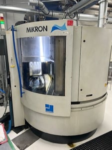 Mikron #HSM-400U, CNC vertical machining center, 40 automatic tool changer, 15.7" X, 9.4" Y, 13.7" Z, 53000