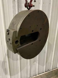 20" Mummert Dixion, facing head, 3-3/4" spindle diameter, 10" bar length, automatic feed, head feeds both