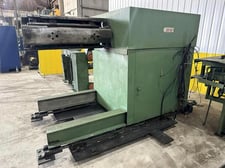 20000 lb. Red Bud #RM48-20S, Coil reel uncoiler, w/car, 48" width