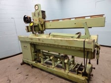 6' GMA Systems Seam Welder, 72", Gma Systems power source, 1986, Tag #15704