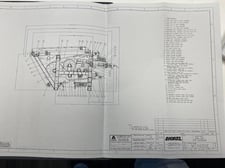 Andritz #S6P, CPF 2.8 meter belt filter press, 316L Stainless Steel wetted parts, 2001