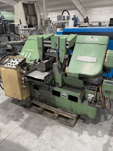 12.5" x 13" Daito Seiki #GA320, horizontal band saw, 162" x 1.25" x .042" blade, 7 HP