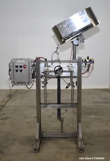 Accutek AccuSnap #T-Cork, Capper, 120 CPM, Air-Actuated Plunger, 110 V., explosion proof panel, in frame, 2015