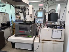 Fanuc #Alpha-0iB/AWF, wire Electrical Discharge Machine, 12.6" X, 8.7" Y, 7" Z, automatic threading
