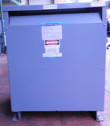 112.5 KVA 208 Primary, 208Y/120 Secondary, Square D 112T85HIS
