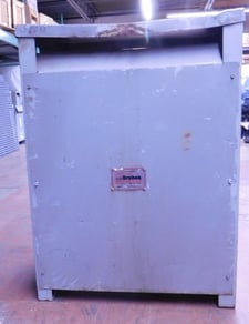 100 KVA 440 Primary, 440 Secondary, Brehob U8053, isolation transformer