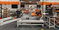 SNX #nVision-G2.5-S, Contour Edgebander, 94" x 94" max. material size, 0.4"-2.36" thickness, Triax 3-axis