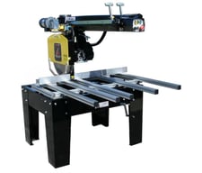 Original #3579-20L, Radial Arm Saw, 20" blade, 1" x 3-1/8" saw arbor, 7" thickness @ 90°, 32" crosscut