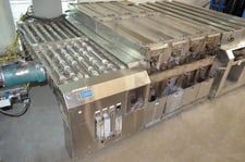 GED #MWASH4084110000, Horizontal Washer, 8-brush, 84" width, 0.085"-0.25" thickness, 36" conveyor height