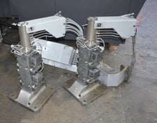 OKK, hydrauilc/air system for fixturing, 2 tombstones with hydraulic clamping, hydraulic pump system