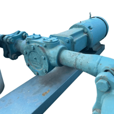 2" Viking #AK495, Rotary Gear Pump, 5 HP, 1155 RPM, 250 psi @ 300°F, 115 GPM, 208-230/460 V., 3PH