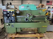 14"/19.75" x 40" Nardini Mascote #MS-1440, gap bed engine lathe, 10" 3-jaw chuck, 1-5/8" bore, D1-5, #3MT