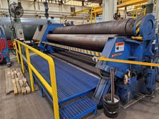 Bertsch 15' M-series, Plate Roll, digital read out, 15' x 5/8", 18"/17" diameter rolls, 2009