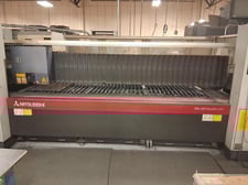 Mitsubishi #ML3015LV-Plus-II, Co2 CNC laser, 4000 watt, 5' x 10', chiller unit, dust collector, Mitsubishi