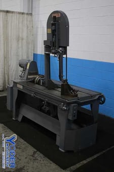 18" x 20" Marvel #A-M2-M8, 8 Extra High vertical band saw, 15' 8" x 1" blade, vise, coolant