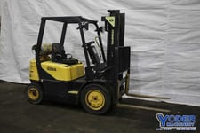 4000 lb. Daewoo Doosan #G20S-3, propane forklift, 127" lift height, 8° tilt, 42" x 4" forks, 2 stage mast
