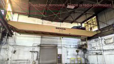 30 / 7 Ton, Demag, 60' 0" Span, 29' Lift, Class D, Radio, VFD Bridge/Trolley, 2002, Qty 2 Avail [#2636]