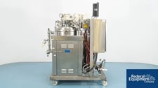 50 Liter Becomix #RW50, Mixer, Stainless Steel, top mount dual agitator, bottom emulsifier w/ panel