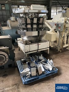 Ishida #CCW-Z-216B, Bucket Scale, 16x buckets, Stainless Steel, 460 V., 1991