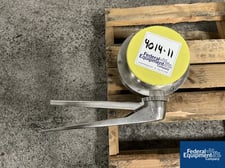 6" Liquidyne Tru-Flow, Butterfly Valve, 316L Stainless Steel, 25RA-3-A surface finish