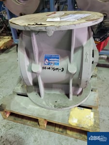 8" Hardy #RV-14, Rotary Air Lock, Carbon Steel, AS IS