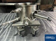 1 Quart Ross Mixing Can, Stainless Steel, 5.75" diameter x 4" D (2 available)