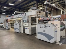 Nordmeccanica #Duplex-SL-450, Solventless Coater Laminator, 43" web, Siemens S7 PLC, 5-roll, 2017