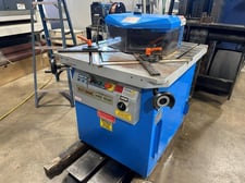 1/4" Euromac #Multi-220/6R, hydraulic notcher, 20 ton, 50 SPM, 5.5 HP, foot pedal, 2015