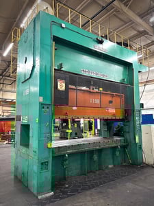 286 Ton, Stamtec #STD-260-380-125, Press, 7.9" stroke, 35.4" Shut Height, 159.6" x 49.2" tbl, 25 SPM, 141.7"